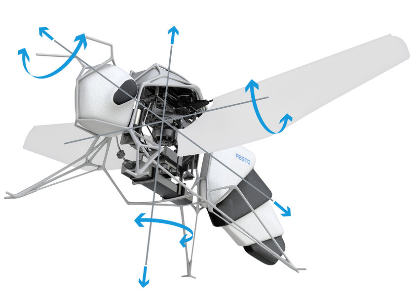 FESTO presents BionicBee – ultralight flying object with precise control